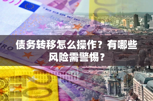 武汉债务转移怎么操作？有哪些风险需警惕？