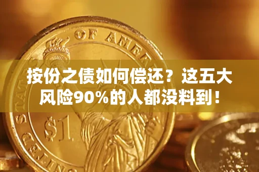 武汉按份之债如何偿还？这五大风险90%的人都没料到！