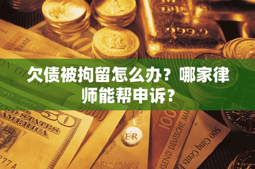 武汉欠债被拘留怎么办？哪家律师能帮申诉？